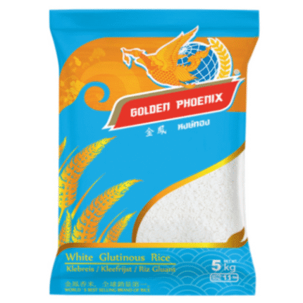 Glutinous Rice Golden Phoenix 5 KG ข้าวเหนียว