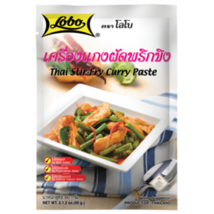 Thai Stir-Fry Curry Paste Lobo 60 G.เครื่องแกงผัดพริกขิง