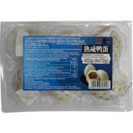 ไข่เค็ม GOOSUN  Duck Egg Cooked & Salted Ham Tan 6 X 72 G