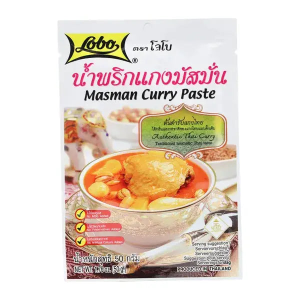 Pasta Curry Masman LOBO 50 g
