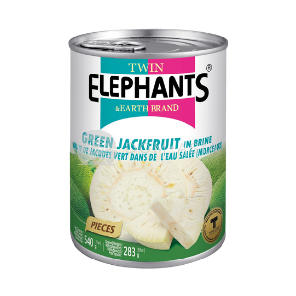 Młody Zielony Jackfruit w Syropie TWIN ELEPHANTS 540g
