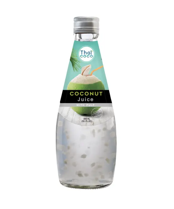 Woda Kokosowa z Pulpy Kokosowej 50% THAICOCO 300ml