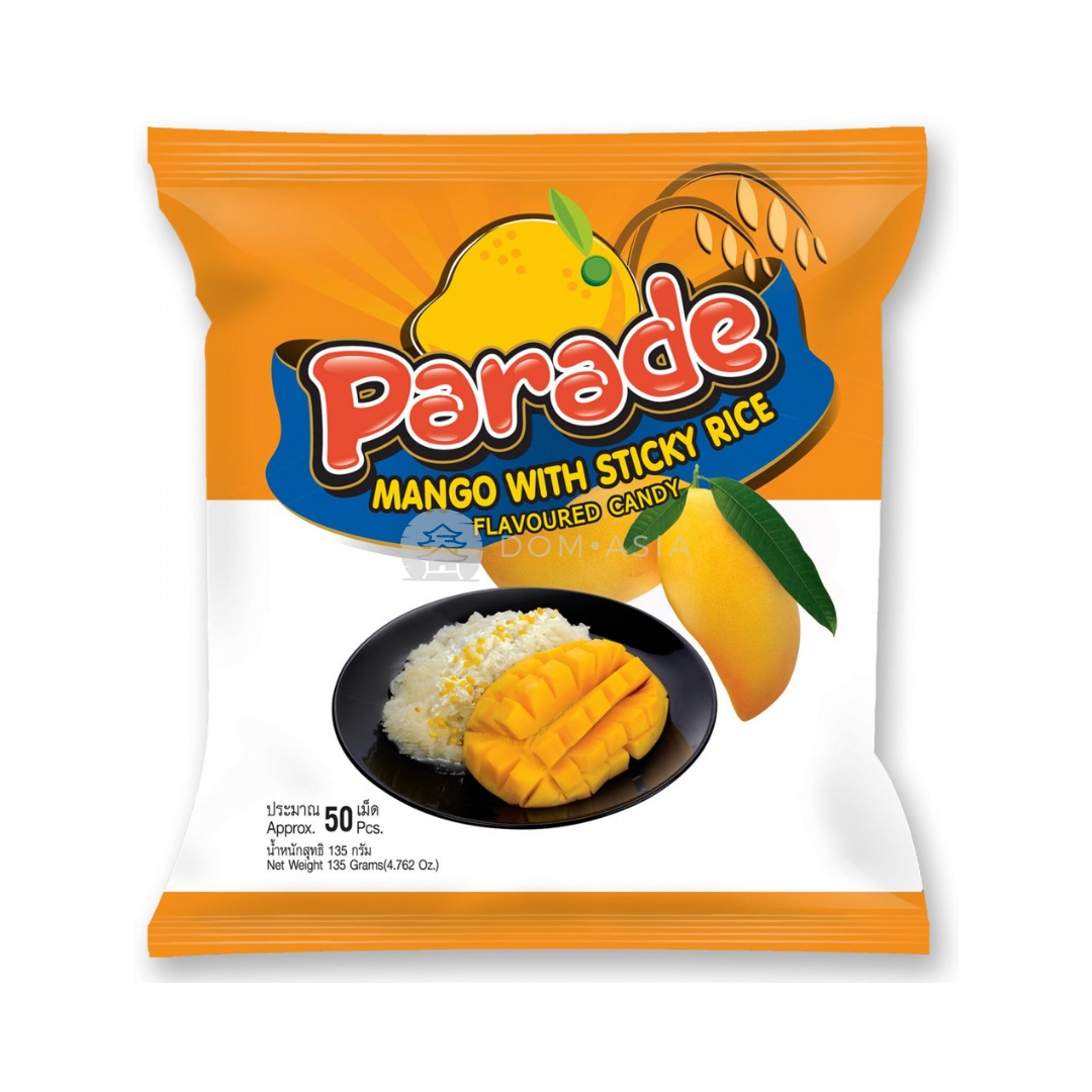 Cukierki z ryżu kleistego o smaku mango PARADE 135g