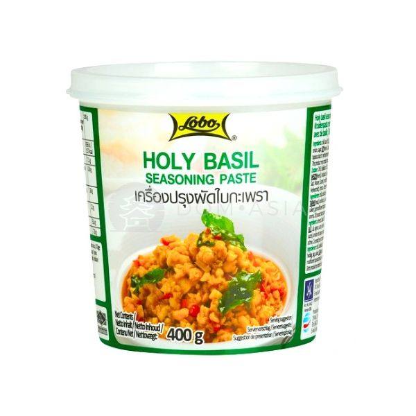 Pasta z liści bazylii LOBO 400g