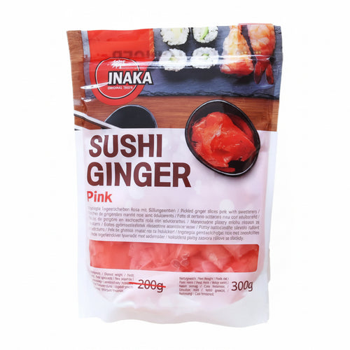 Imbir Marynowany Różowy do Sushi INAKA 300 g