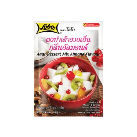 Deser migdałowy z agarem LOBO 130g
