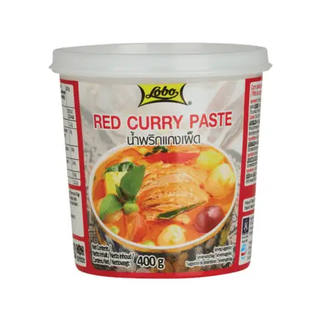 Pasta czerwone curry LOBO 400g