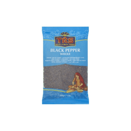 Ziarna czarnego pieprzu 100 G - TRS