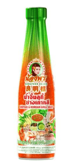 NONGPORN  Sukiyaki & Korean BBQ Sauce 300ml.น้ำจิ้มสุกี้ย่างเกาหลี