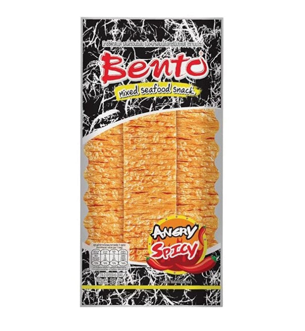 Snack z kałamarnicy o smaku angry spicy BENTO 20g
