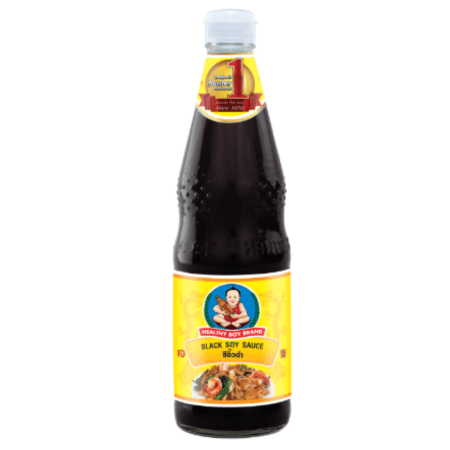 Sos sojowy CZARNY - DEK SOM BOON - 960Gซอสซีอิ๊วดำ BLACK SOY SAUCE "YELLOW LABEL"