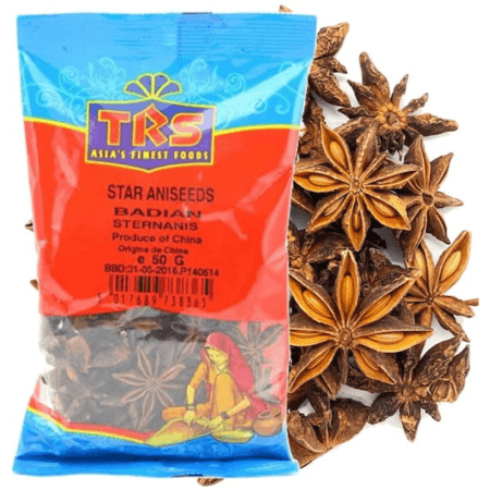 Anyż gwiaździsty 50 G - TRS ดอกโป๊ยกั๊ก star anise