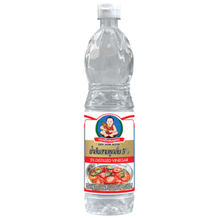 น้ำส้มสายชู Distilled Vinegar 5% Dek Som Boon 700 ML