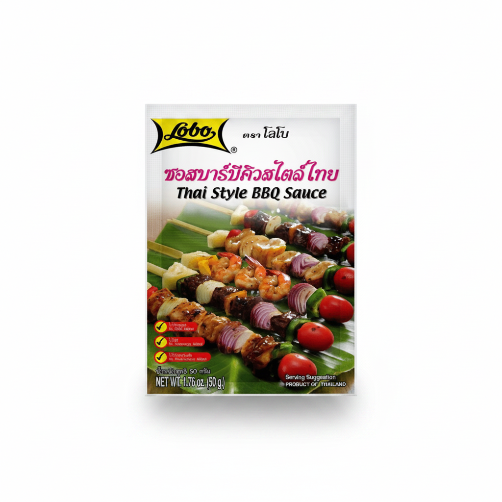 Thai Style BBQ Sauce Lobo 50 G