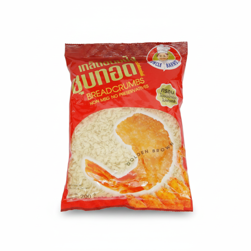 เกล็ดขนมปัง Panierka Panko Bez Glutaminianu Sodu i Konserwantów Uncle Barns 200 g