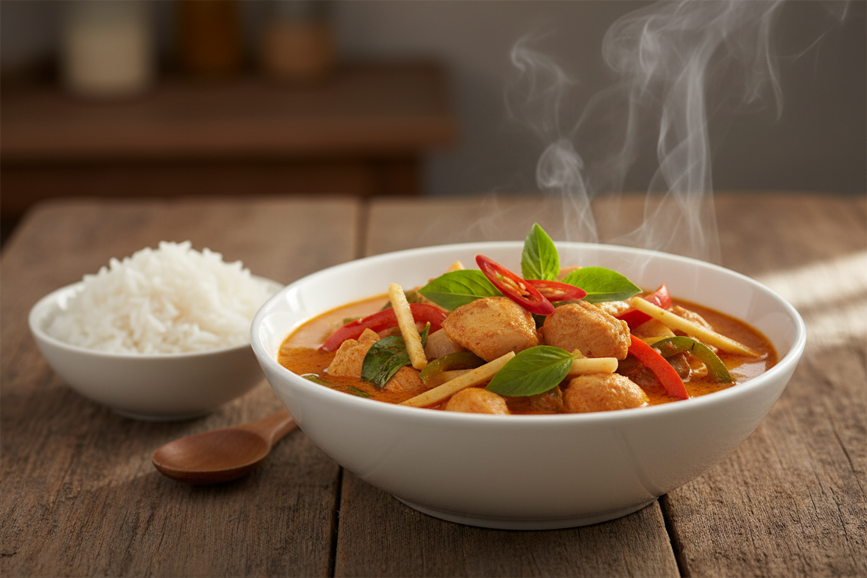 Pasta Red Curry COCK 400g