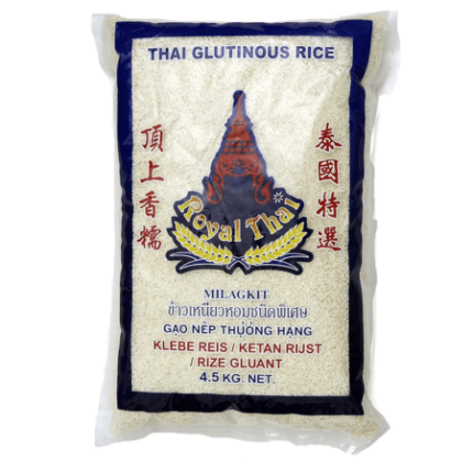 Ryż Glutinous - ROYAL THAI -  4,5 kg ข้าวเหนียว/sticky rice