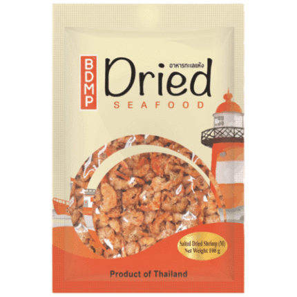 กุ้งแห้ง Krewetki suszone Dried Shrimps (M) BDMP 100 G