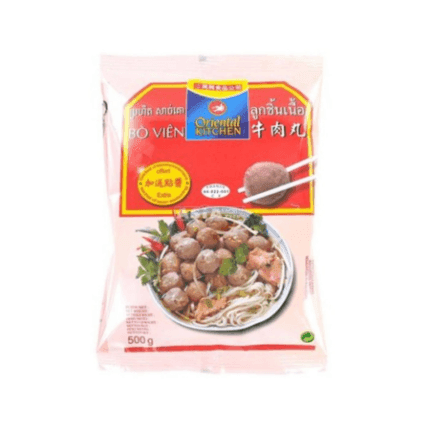 Klopsiki wołowe mrożone - 500 g ลูกชิ้นเนื้อวัวแช่แข็ง