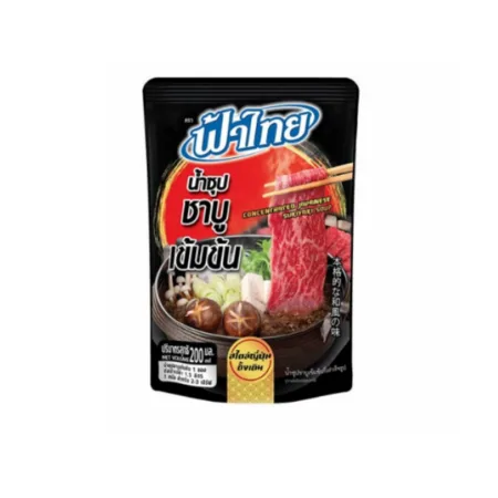 Koncentrat zupy Sukiyaki - Fathai - 200 gน้ำซุปชาบูเข้มข้นกึ่งสำเร็จรูป ตราฟ้าไทย - obrazek 1