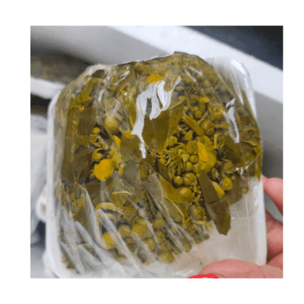 BOILED CASSOD TREE LE ขี้เหล็กต้ม 250g.