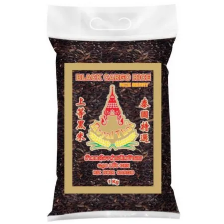 ROYAL THAI RICE Cargo Rice Black 1kg,ข้าวกล้องดำ - obrazek 1