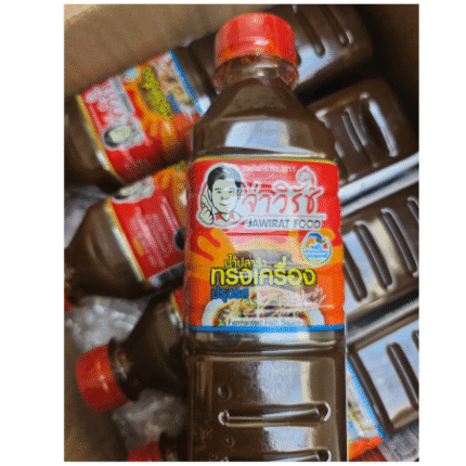 ปลาร้าจ่าวิรัช-(JAWIRAT FOOD) FERMENTED FISH SAUCE SONG KHRUEANG 1x400ML