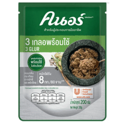 3 Glue Seasoning Herb - Knorr 200G. 3เกลอพร้อมใช้งาน