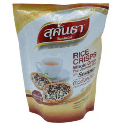 Wafle ryżowe z sezamem SUKANTHA 60g ข้าวตังหน้างา RICE CRISPS WITH SESAME