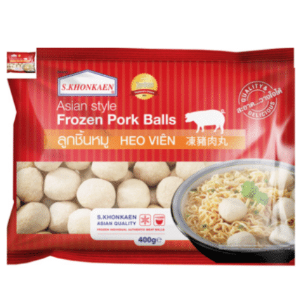 Pork Balls S.Khonkaen, 400 G-ลูกชิ้นหมู ส.ขอนแก่น