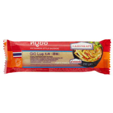 Vietnamese Style Sausages GiÒ Lua S.Khonkaen 250 G,หมูยอ