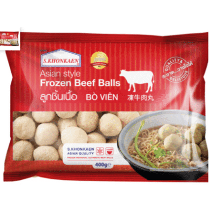 Asian Style Beef Balls S.Khonkaen 400 G ลูกชิ้นเนื้อ