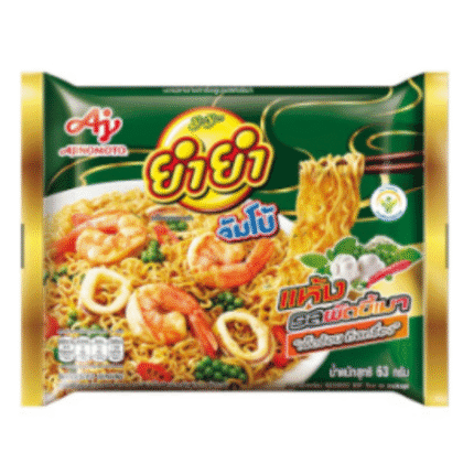 (YUMYUM) Jumbo Inst. Dried Noodle Pad Kee Mao 67gยำยำ ผัดขี้เมา