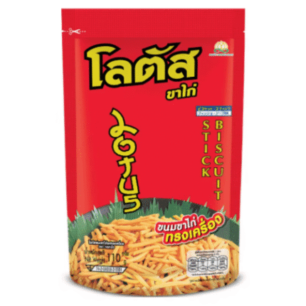 (DORKBUA) Biscuit Stick Song Krung 110gโลตัสขนมขาไก่ทรงเครื่อง