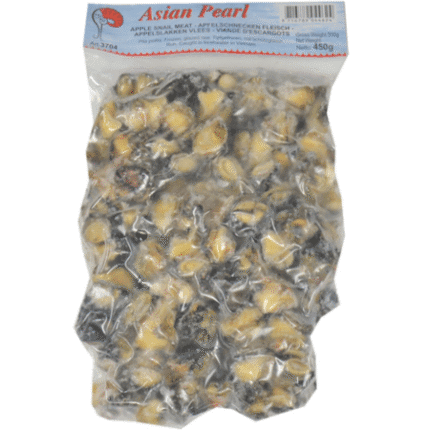 500G.หอย Apple Snail Meat VP IQF 10% Asian Pearl