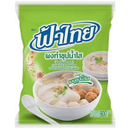 ผงทำซุปน้ำใส ตราฟ้าไทย 800G.FATHAI  Seasoning Powder Clear Soup