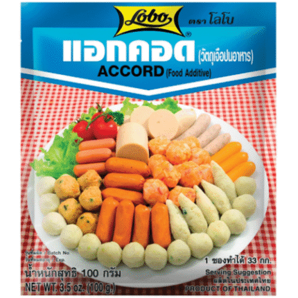 แอกคอร์ด (วัตถุเจือปนอาหาร) Meat Thickener Lobo 100 G