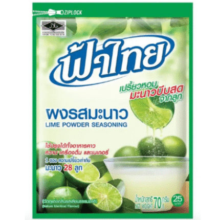 ผงรสมะนาว ฟ้าไทย 70กรัม Lime seasoning powder