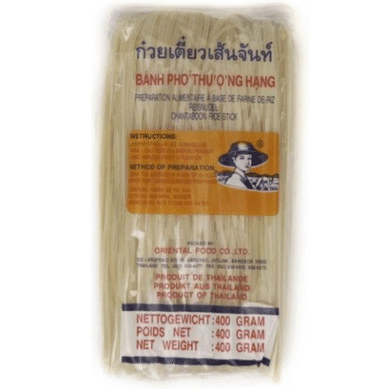 เส้นผัดไทย FARMER  Rice Sticks 3 mm 400g.