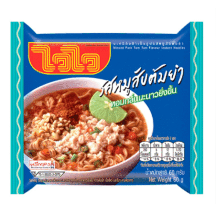 ไวไว รสหมูสับต้มยำ 60g. wai wai