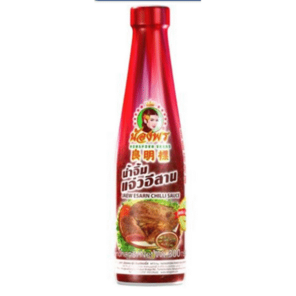 น้ำจิ้มแจ่วอีสาน NONGPORN  Chili Sauce Jaew Esarn 300g.